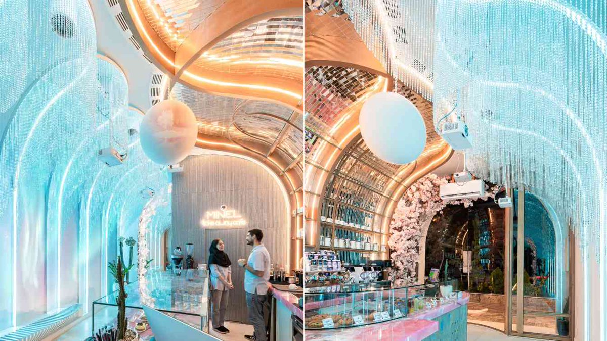 Minel Café, Mashhad, Iran by Maze Studio
Read more: amazingarchitecture.com/cafe/minel-caf…
Photography: Behrouz Zavar

#architecture #house #fashion #decor #diy #homedecor #amazingarchitecture #interiordesign #contemporaryhome #modern #residence #designer