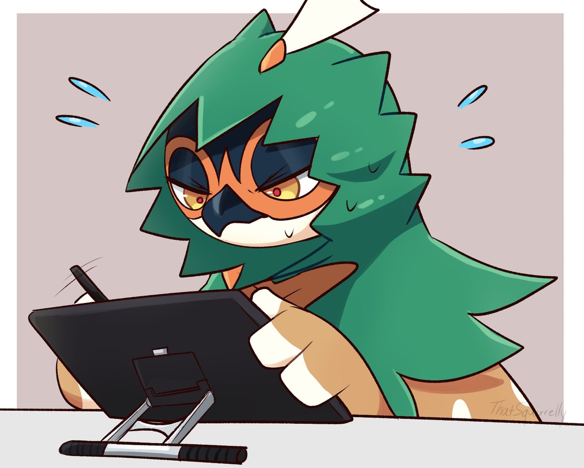 ThatSquirrelly's tweet image. New pen acquired! Now on to more drawing...