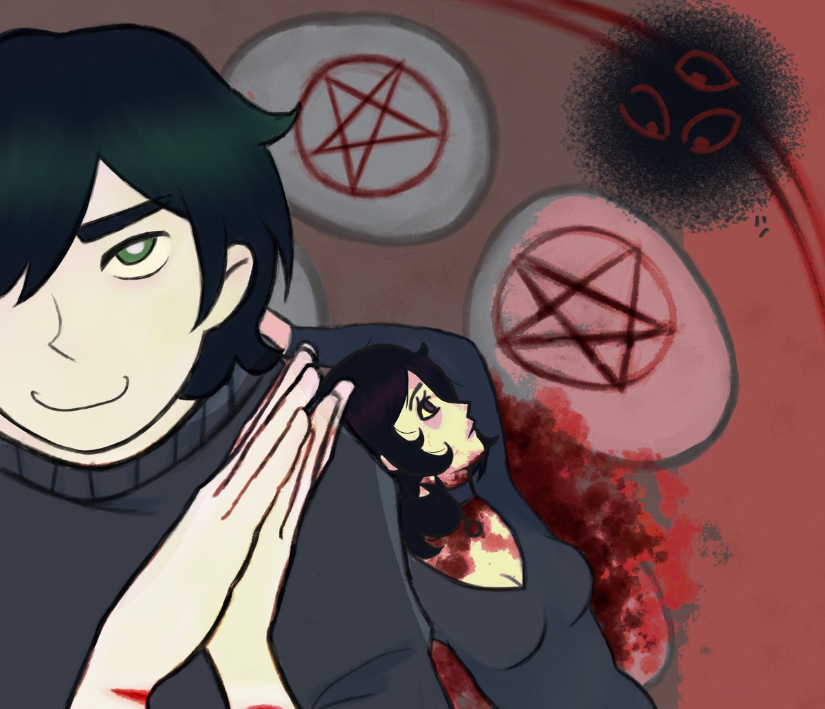 zawaaa666's tweet photo. #andyandleyley #thecoffinofandyandleyleyfanart #thecoffinofandyandleyley #ashleygraves  #AndrewGraves https://t.co/uVHv1H04LT