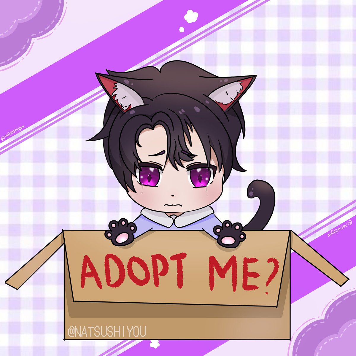 natsushiyou's tweet photo. “Mama… hiks.. jangan tinggalin Anyon sendirian disini pretty pweasee?” — Anyon 🐾
#artion #anyon #mikazukiarion https://t.co/69z5ZUzwpi
