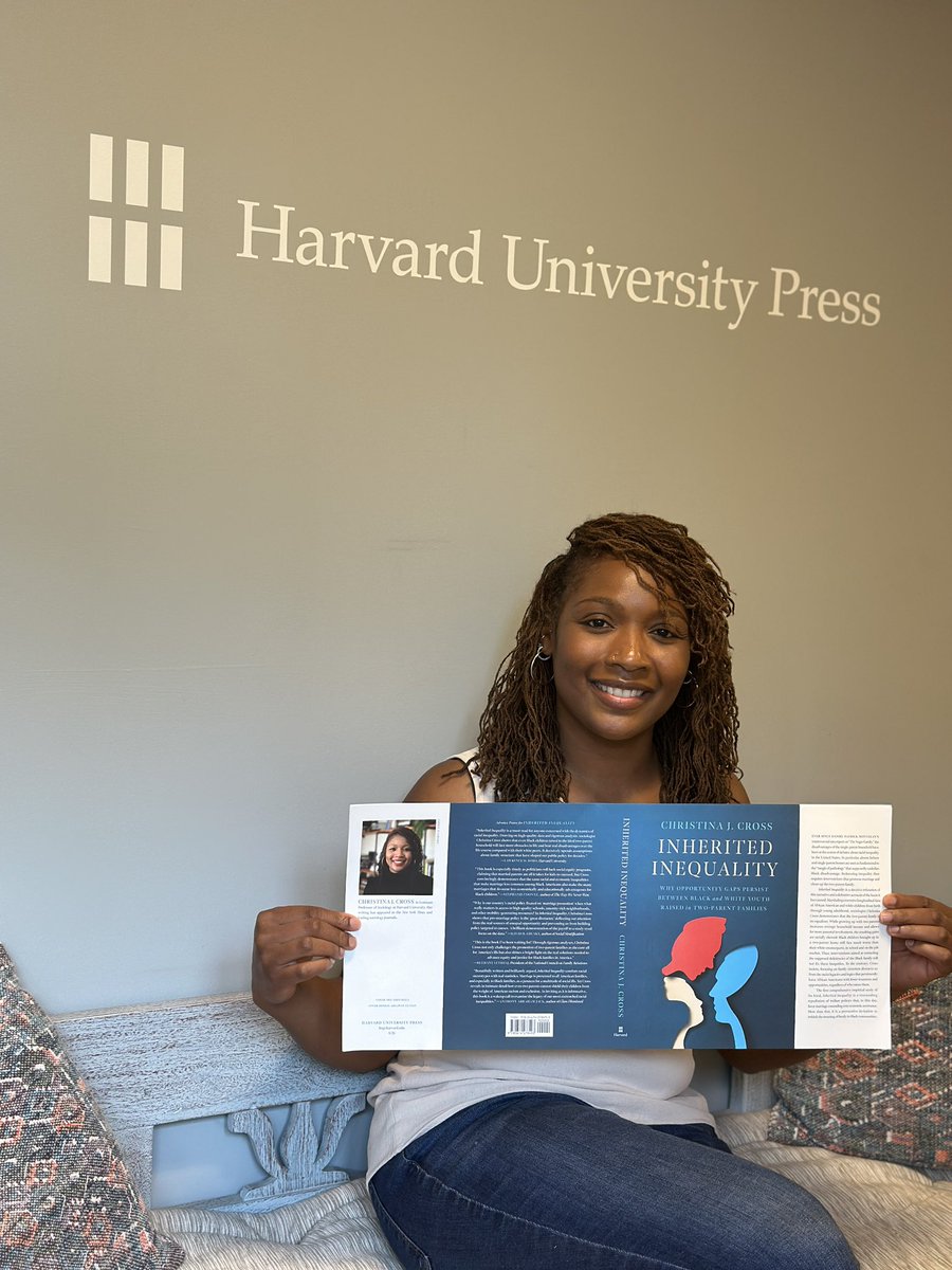 Sharmila Sen (@_sen_sharmila) on Twitter photo Holding the first sample of the dust jacket of your first book is a very special moment.
I love the beautiful smile on <a href="/christinajcross/">Christina J. Cross</a>ās face in this photo. She stopped by the <a href="/Harvard_Press/">Harvard University Press</a> office this evening and her visit brought such joy. Holding the first sample of the dust jacket of your first book is a very special moment.
I love the beautiful smile on <a href="/christinajcross/">Christina J. Cross</a>ās face in this photo. She stopped by the <a href="/Harvard_Press/">Harvard University Press</a> office this evening and her visit brought such joy.