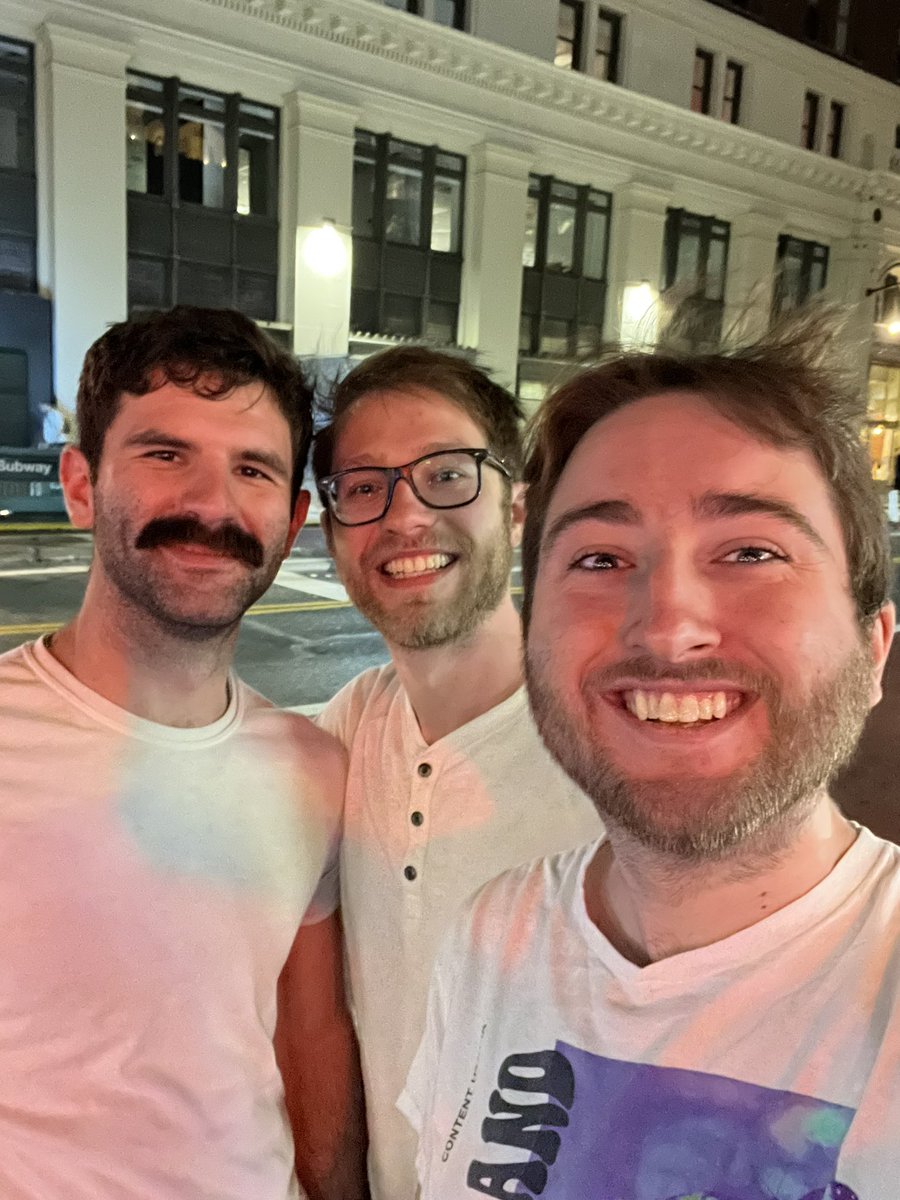 Sam, Dom and Justin here, we're on our way down to the NYC Nintendo store and we'll be hanging out there for a bit, come by and say hi!