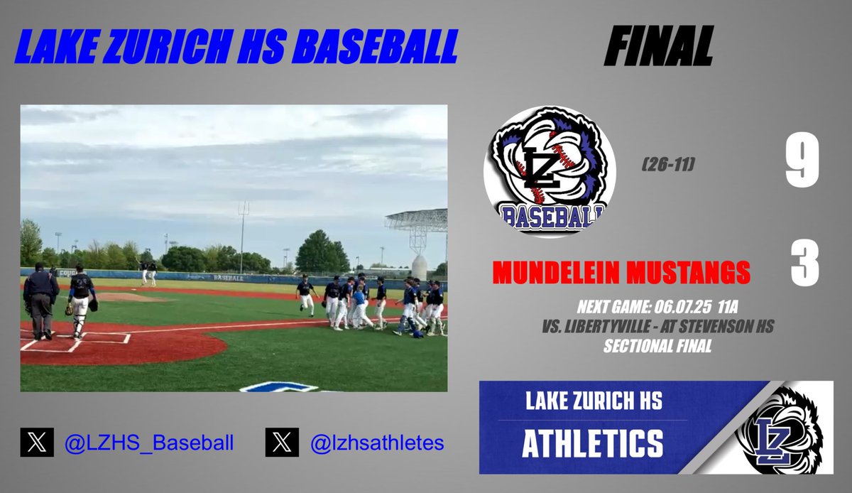 Bears take down another top 25 team with a 9-3 win over Mundelein.  Train keeps moving down the tracks as the next stop is Libertyville at Stevenson, Sat 11am. #keepgrinding#1%