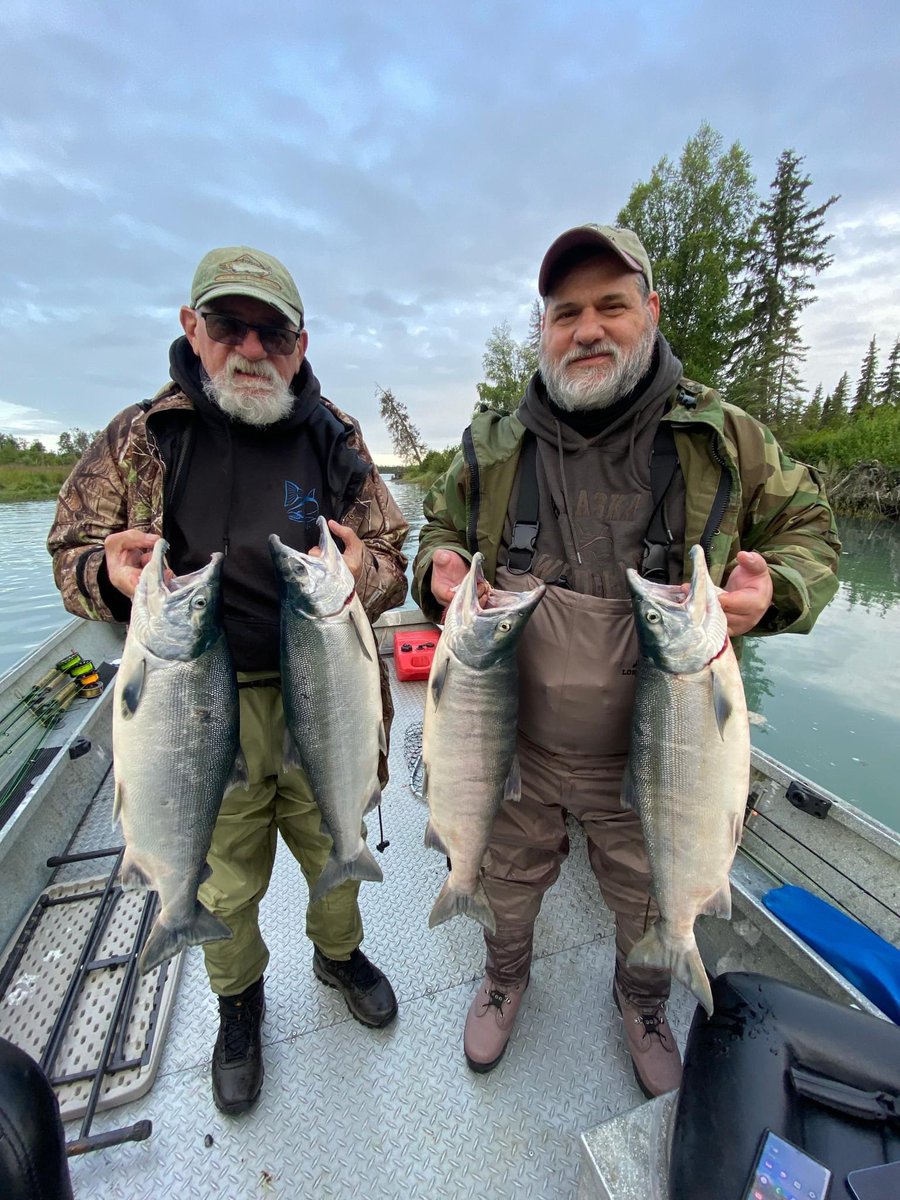 iKingoftheRiver's tweet photo. Book the best fishing guide service in Alaska on the Kenai Peninsula!
Call 907-279-3474(FISH)
https://t.co/kFhJQF74A8
@TravelAlaska #optoutside #fishing #riverfishing #travel #fishingtrip #fishingislife #fishon #alaska #salmonfishing #kingsalmon #anglers #guideservice https://t.co/lClGyfNVq7