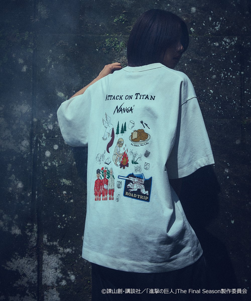 まもなく終了します🚨／ #進撃の巨人 × #NANGA in ZOZOTOWN Tシャツや