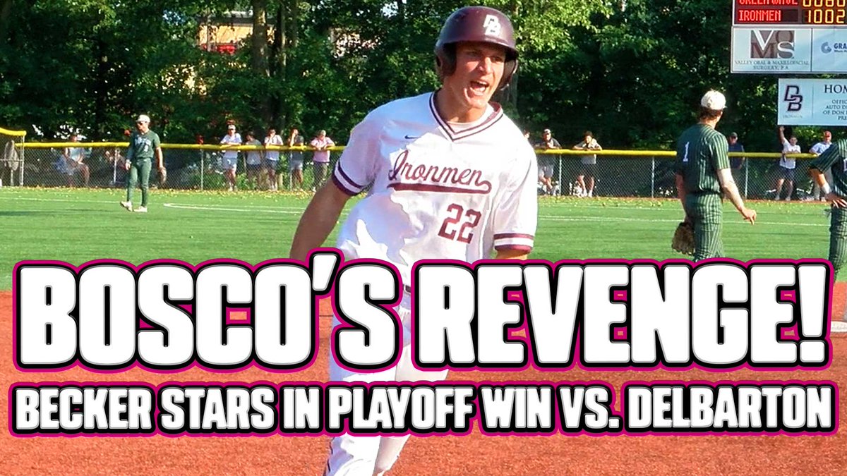The Don Bosco Prep-Delbarton baseball rivalry has been awesome to watch over the last few seasons and the Ironmen were able to step up and take care of business Wednesday night thanks to their star player. 

Watch the FULL highlights + reaction ⬇️

📽️: jerseysportszone.com/watch-wednesda…