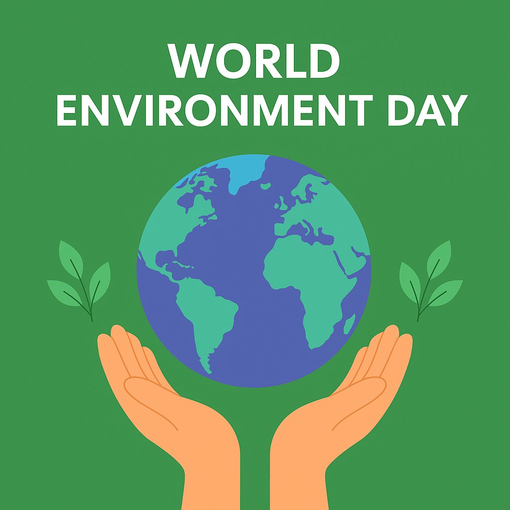 Syswizard_in's tweet image. 🌍 This #WorldEnvironmentDay, let’s commit to protecting our planet — not just today, but every day. 🌱

Small changes lead to a greener tomorrow. Let’s reuse, recycle, reduce, and respect 🌿🌎

#EnvironmentDay #Sustainability #GoGreen #ClimateAction #EarthFirst #CleanPlanet