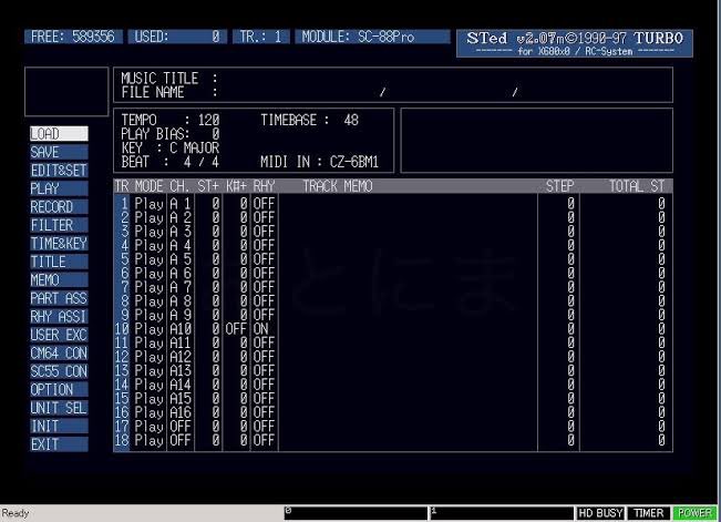 tkt_kwsk's tweet photo. 副業ではあるが、よく考えたら2011年まではX68Kで音楽作ってた。リアルタイム録音を除けば、とにかくSTED2は爆速で入力できた。STED2とMMDSPとSC88VLがあればあとは何も要らなかった。 #X68000 #sted2 #sc88 https://t.co/whjETIdVAX