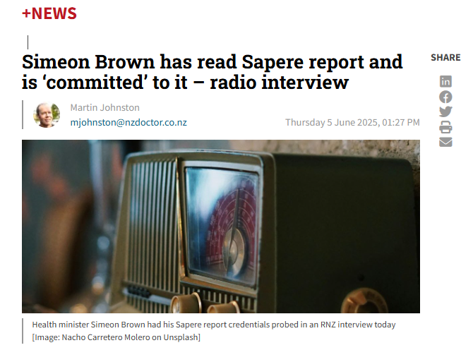 #CAPITATION 
“The cost of underfunding and under-provision of primary health care for Māori is borne by Māori – we estimate that the annual health loss in 2018 due to inadequate primary care is valued at $5 billion.” Sapere Report. 
▶️Read here: srgexpert.com/2023/08/29/mao…