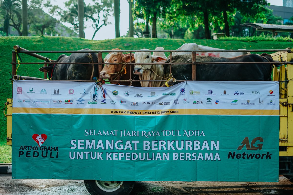 Artha Graha Peduli Salurkan Ribuan Hewan Kurban ke Seluruh Indonesia: Kurban Bukan Sekedar Ritual, Tapi Wujud Nyata Kepedulian Sosial #AGPeduli #ArthaGrahaPeduli #AGPeduliKurban #IdulAdha