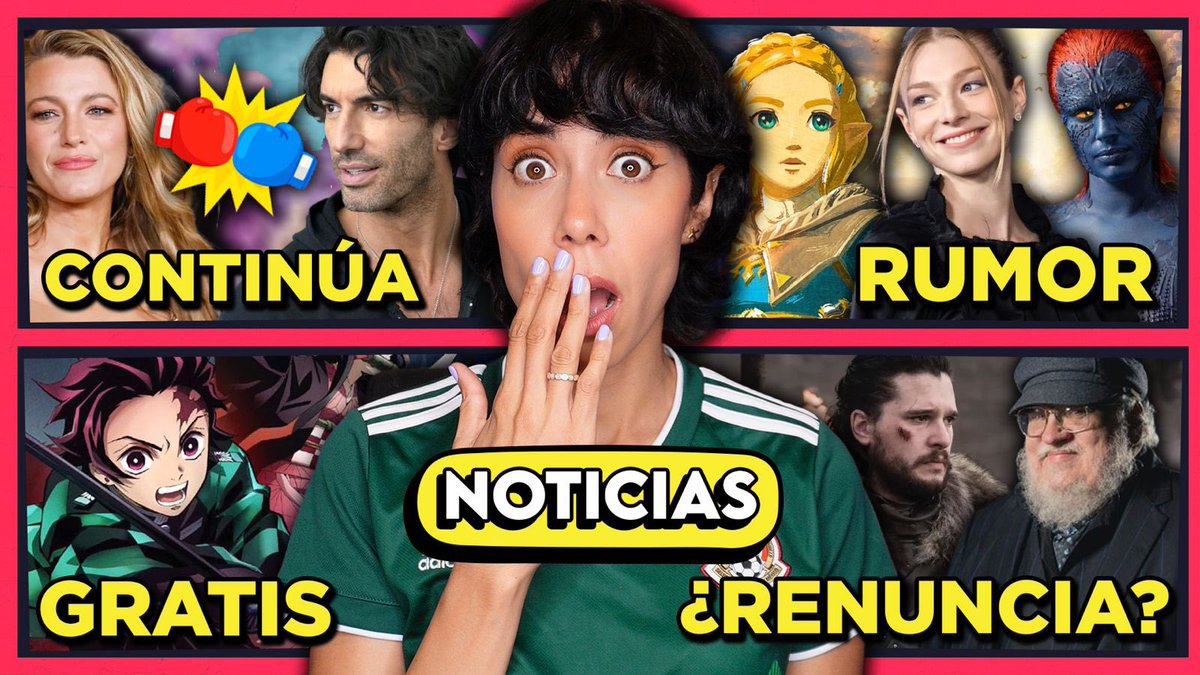 ¿SE ACABÓ LA DEMANDA DE BLAKE CONTRA BALDONI? | HUNTER SCHAFER ZELDA | DEMON SLAYER EN TELE ABIERTA
youtu.be/WBRUUXgWk7Y