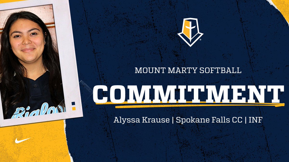 Please welcome Alyssa Krause. An infielder from Post Falls, ID (Spokane Falls CC). She will be a great addition to the Mount Marty community!