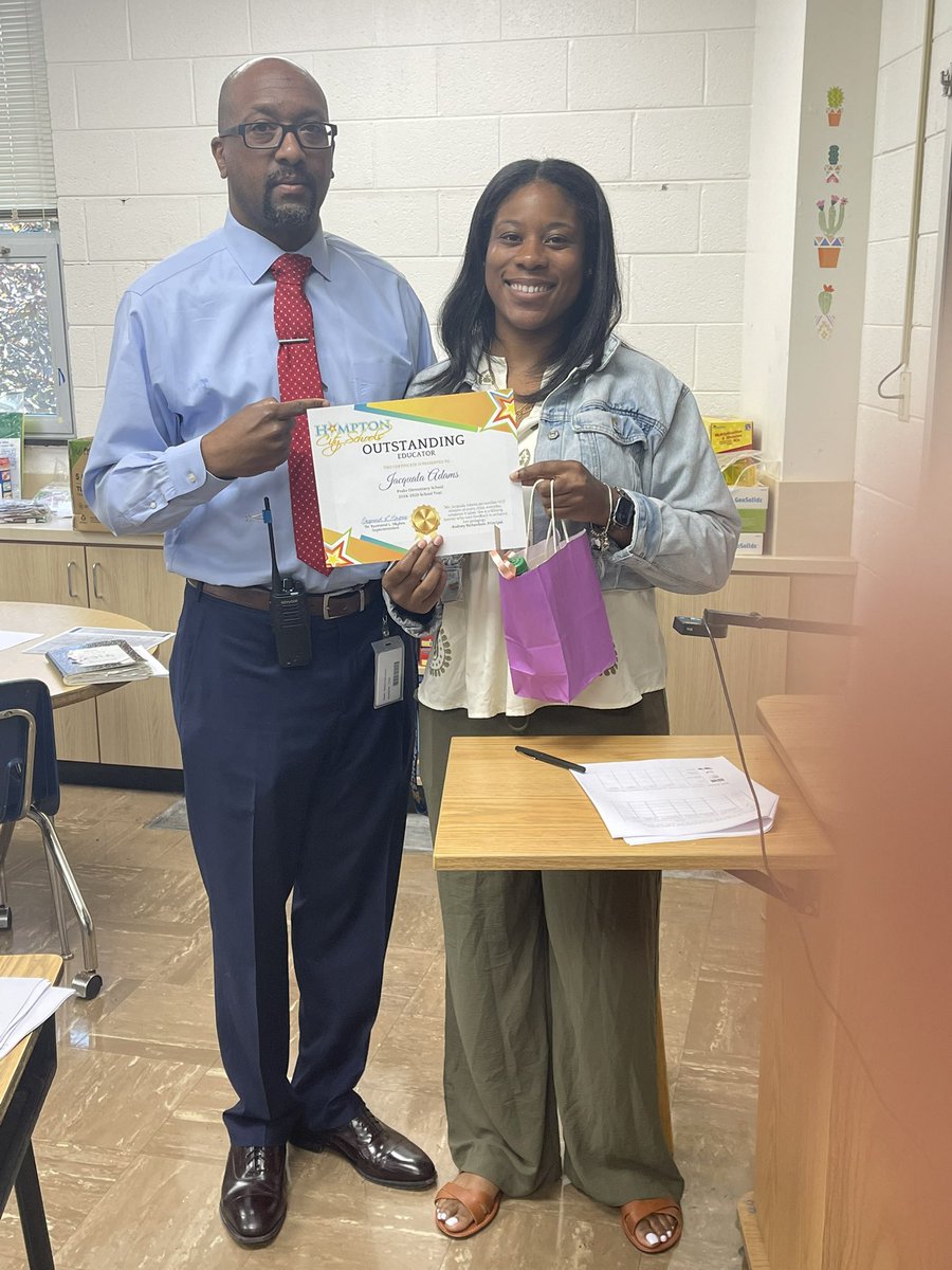 Mary S. Peake Elementary School (@peakemightyoaks) on Twitter photo Congratulations to Ms. Adams for being Peake’s HCS Outstanding Educator of the Year! Your dedication and hard work shine through in everything you do. Thank you for inspiring us every day. 🎉💙🐾 #WeAreHCS #PeakePride Congratulations to Ms. Adams for being Peake’s HCS Outstanding Educator of the Year! Your dedication and hard work shine through in everything you do. Thank you for inspiring us every day. 🎉💙🐾 #WeAreHCS #PeakePride