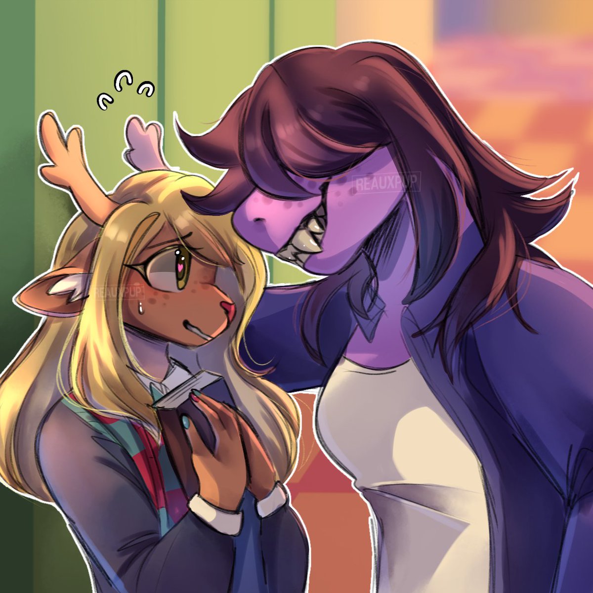 HE GAVE US THE WHOLE GAME??? WAKE ME UP....
#deltarune #suselle