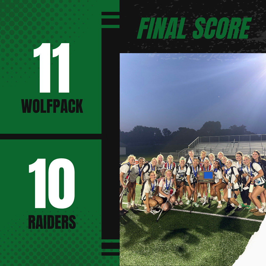 What an amazing night, down 9-6 in 3rd and these girls never quit!!! We need to see the entire Wolfpack community at STATE next week!!!