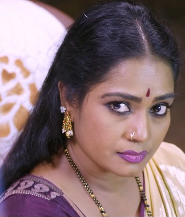 Image Jayavani in Blue, Hot Tamil Aunty Actress | Indian Telugu Actress | iiQ8