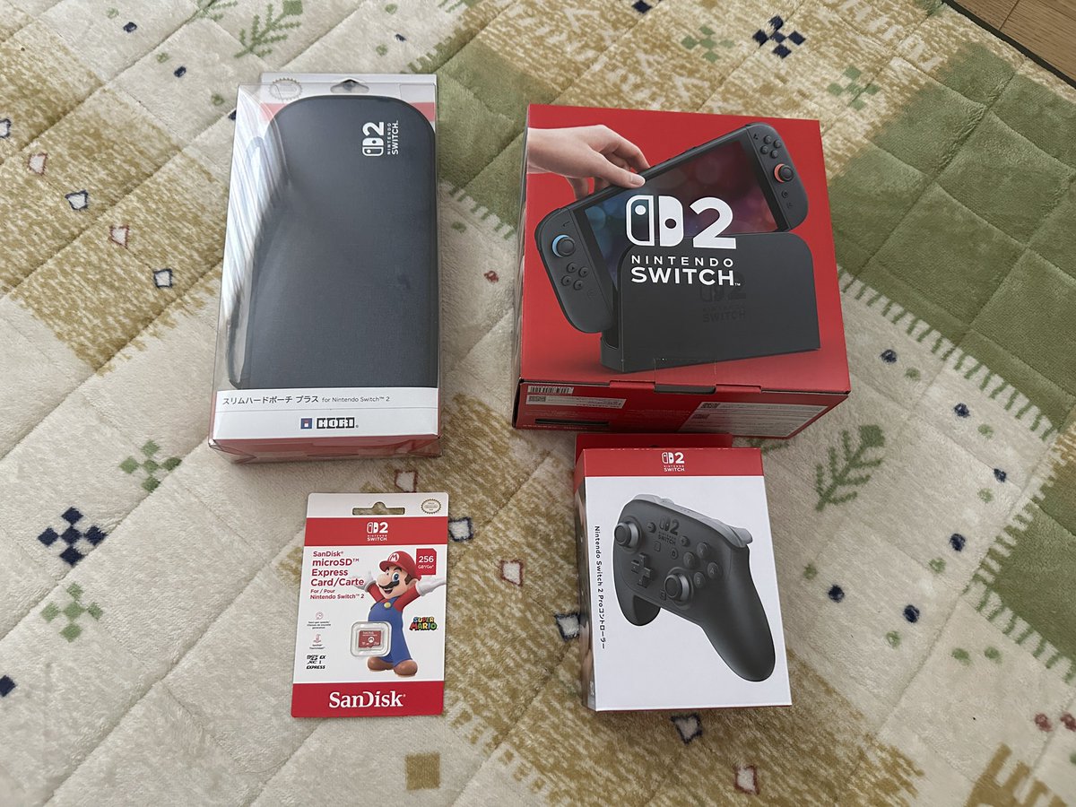 LuNa__R_'s tweet photo. Switch2持ちになりました。 https://t.co/DTo7xtFJaS