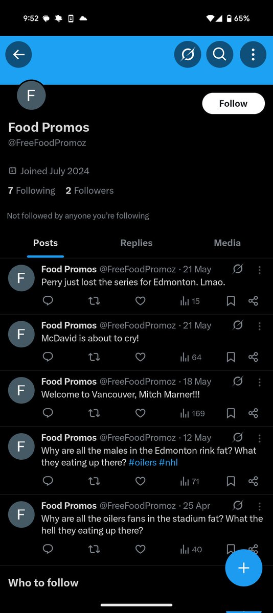 TravisChoptain's tweet photo. @FreeFoodPromoz @Sportsnet Talk a lot of shit for a faceless profile. Cry more https://t.co/topiPCevIA