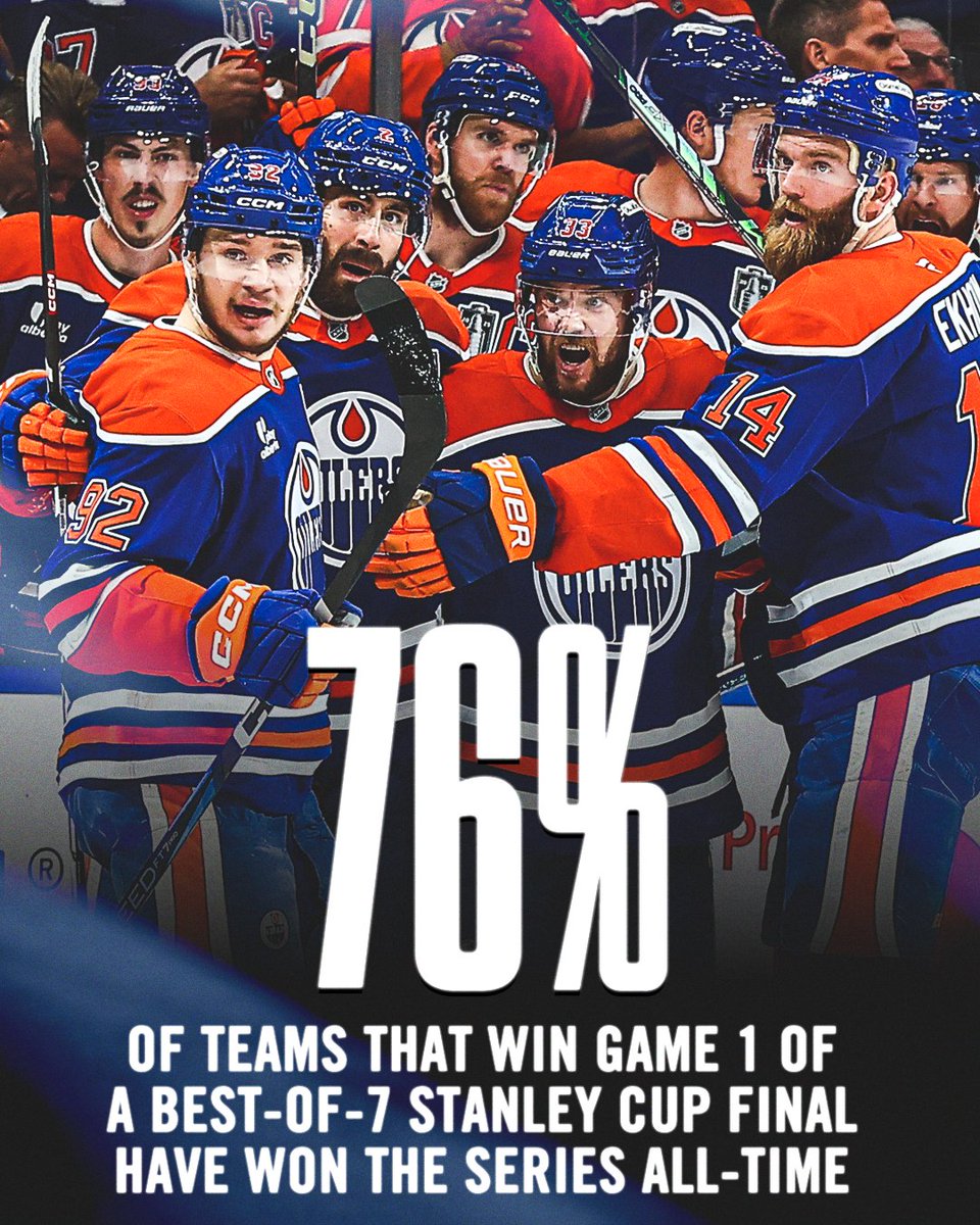 The Oilers put themselves in a good position to win the Stanley Cup 🏆