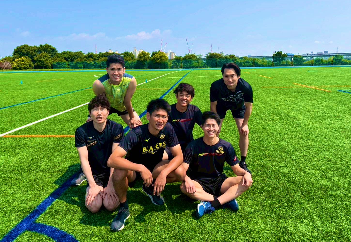 日本製鉄堺ブレイザーズ 練習着 本日は ”サポーター感謝祭”です👍👍👍 昨日の準備、#竹元裕太郎