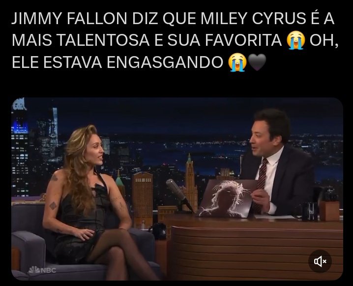 leupearl4507011's tweet photo. Uee,os viados daqui juram que a Miley é odiada 😪🤣
#SomethingBeautiful
#MileyOnFallon https://t.co/2TPtBdVKmc