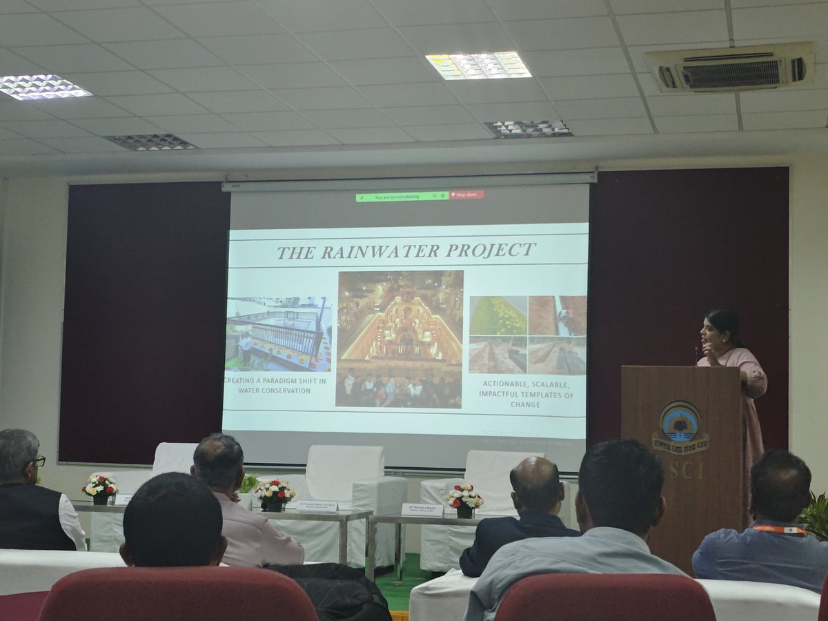 kalpana_designs's tweet photo. Pleasure to have collaborated with @iocl_pbd and #BAIFngo for RWH at @ASCI Banjara hills campus
@kailashkanth
Happy to have made this 6 plus Cr litres annual potential challenging Rocky hillock site go water positive Proud of our team @rainwater_info
#WorldEnvironmentDay2025 https://t.co/nTiBYhy4TV