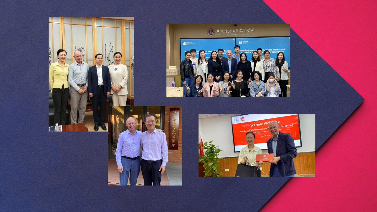 FEHD Dean, Prof Bruce Macfarlane, led a delegation to Beijing in mid-May to strengthen academic ties with some of the Mainland’s top universities.🏫 The team engaged in insightful discussions with academic leaders at Tsinghua University, Beijing Normal University, and Peking