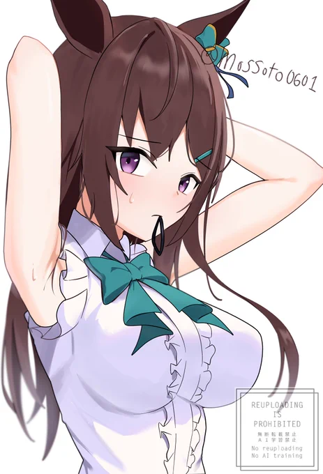#原作の隣に自分の絵を貼る