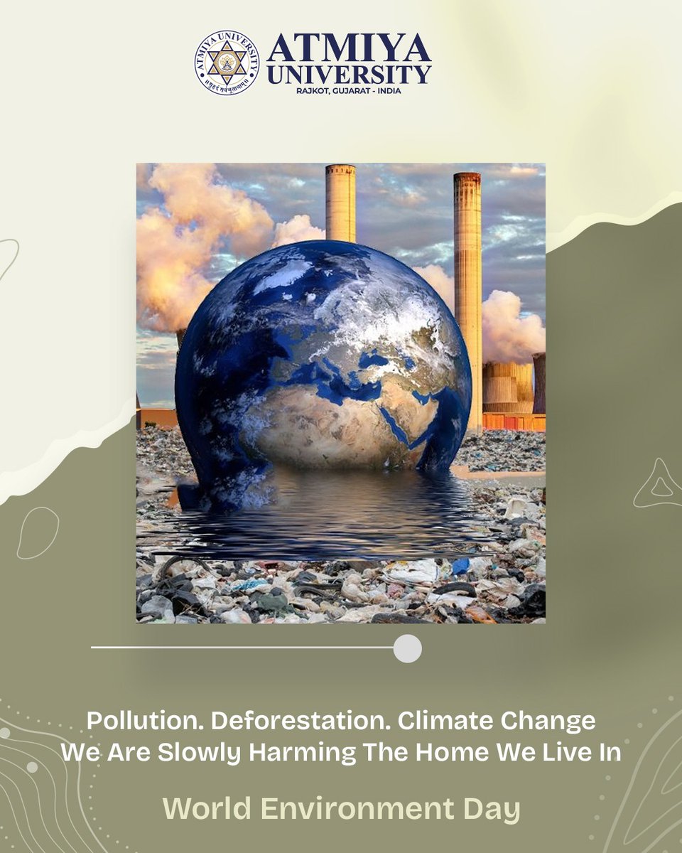 Atmiya University tweet media