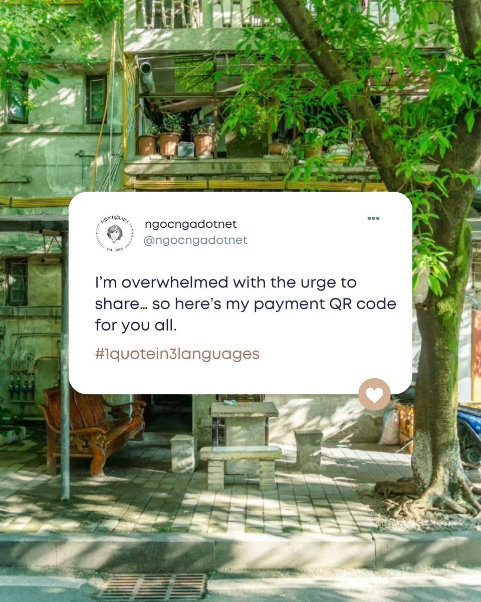 ngocngadotnet's tweet image. 🤣📤💰 #funnyquote #sharingmood #digitalhumor
Fēnxiǎng yù fàn le, shōu kuǎn mǎ fā gěi nǐmen.
#1quotein3languages #chinesequotes #dailychinese #chinesewords #putonghua #weibo #pinyin #quote
ngocnga.net/sharing-mood/?…