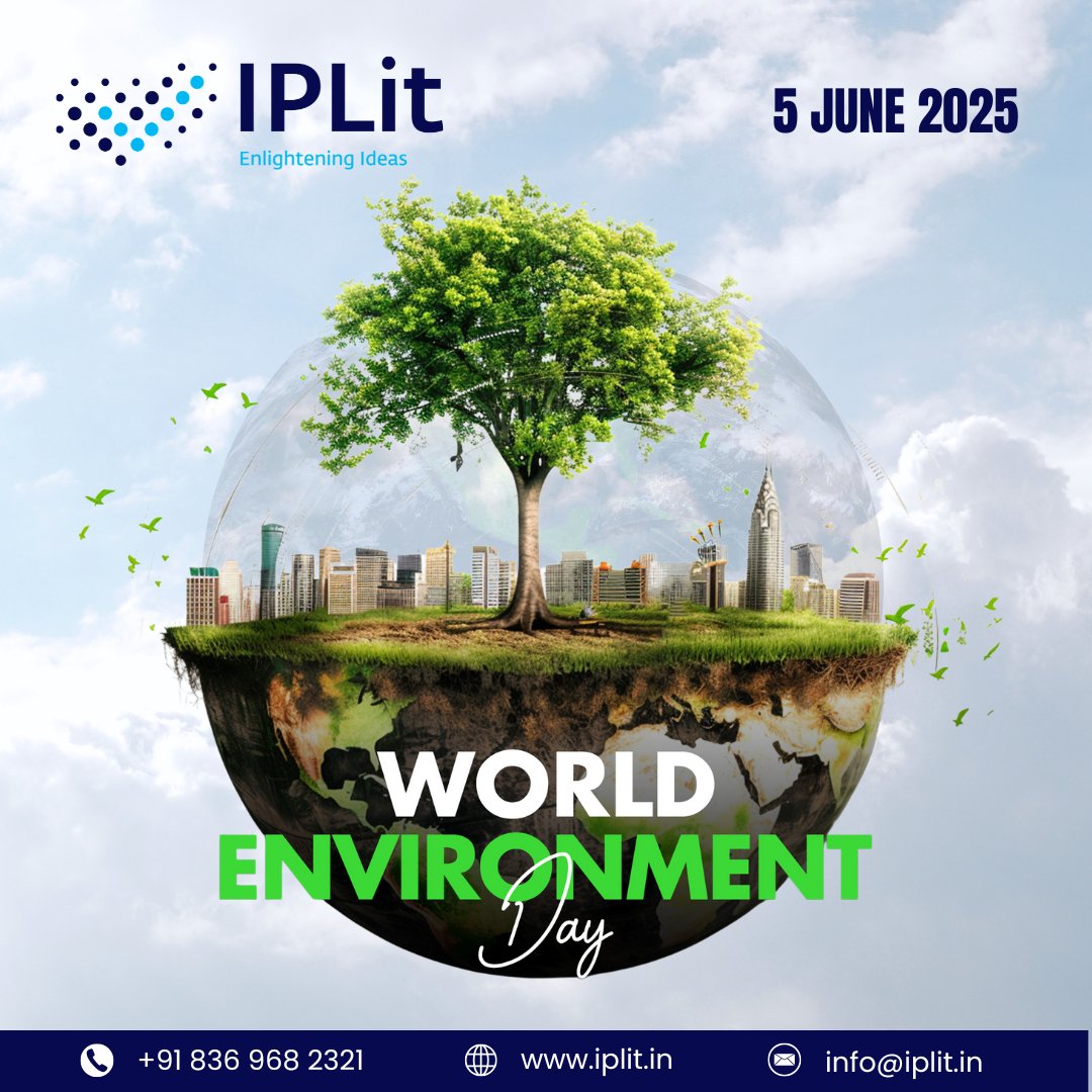 This World Environment Day, let’s unite to protect our planet and build a greener future with IPlit. Together, every small step counts! 🌍🌱
📞 +91 836 968 2321 | 🌐 iplit.in | ✉ info@iplit.in
#WorldEnvironmentDay #IPlit #GoGreen #Sustainability #EcoFriendly