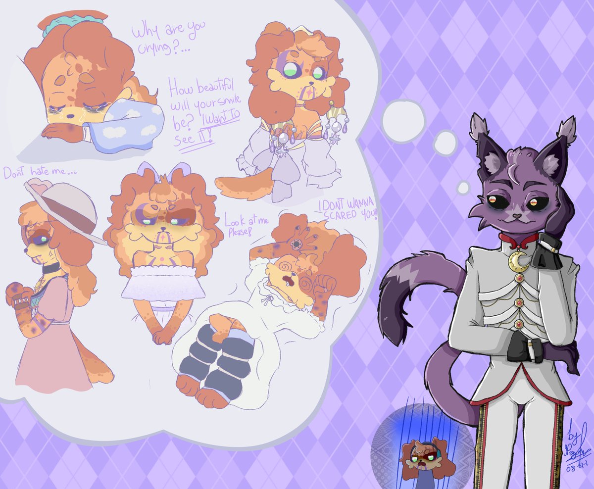 #thetyrantandthegaudaniAU #SmilingCrittersAU #SmilingCrittersFanart #dogday #Catnapxdogday #dogdayxcatnap 

[RE-UPLOAP]
The young Gaudani Dogday hates the imperial prince for having captured him and involved him in "a gypsy wedding";but on the other hand, the prince wonders how-