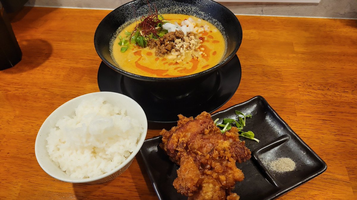 dainosuke1006's tweet photo. 名古屋市南区鳴浜町７丁目２−１
★梵天らぁめん★濃厚坦々麺 https://t.co/puwXhnO8nJ