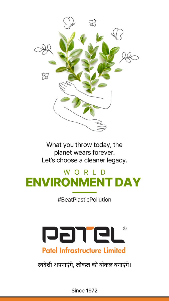 #World Environment Day
#patelinfrastructureltd