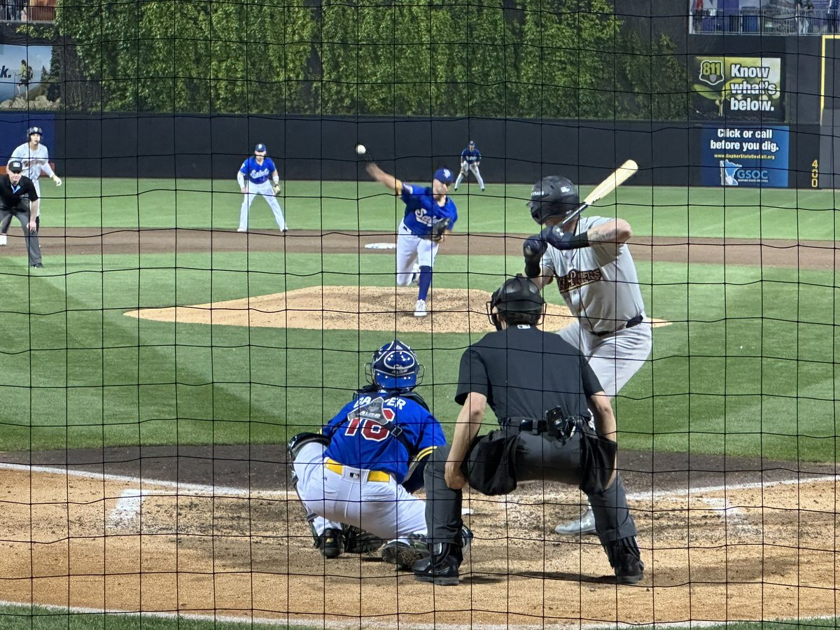craig (@mlbbestbets) on Twitter photo ⚾️ 159 2025
<a href="/swbrailriders/">SWB RailRiders</a> / <a href="/StPaulSaints/">St. Paul Saints</a>
Saints win long game, plate ump and SWB pitcher both injured w/ long delays to replace
15th Saints game this year for me
<a href="/KingcougarMike/">Mike Casiano</a> <a href="/eddiesofficials/">Tike Narry</a> <a href="/rstones199/">Cowboys4Life</a> <a href="/royaltytoursusa/">Gary Herman</a> <a href="/JohnnyKamen/">Johnny kamen</a> <a href="/FashionBallpark/">BallparkFashion</a> ⚾️ 159 2025
<a href="/swbrailriders/">SWB RailRiders</a> / <a href="/StPaulSaints/">St. Paul Saints</a>
Saints win long game, plate ump and SWB pitcher both injured w/ long delays to replace
15th Saints game this year for me
<a href="/KingcougarMike/">Mike Casiano</a> <a href="/eddiesofficials/">Tike Narry</a> <a href="/rstones199/">Cowboys4Life</a> <a href="/royaltytoursusa/">Gary Herman</a> <a href="/JohnnyKamen/">Johnny kamen</a> <a href="/FashionBallpark/">BallparkFashion</a>