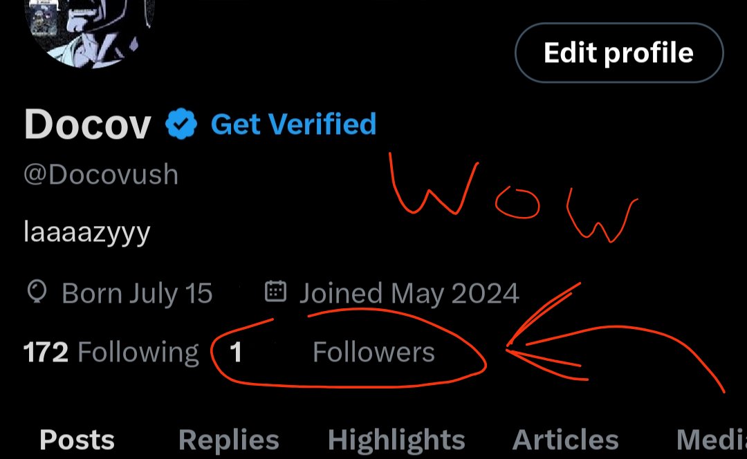 Docovush's tweet image. WOOAAAHH MY FIRST SUBSCRBIR
999,000 left until the first million