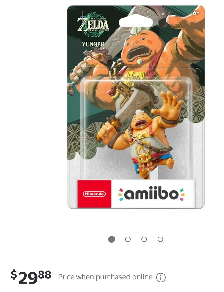 Buy the Yunobo amiibo at Walmart: bit.ly/4kQzlCC