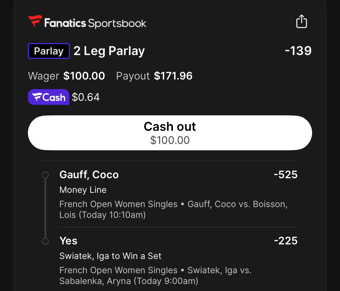 BrandonTheProf's tweet image. 🪜 LADDER CHALLENGE 🪜

💰$100 —&amp;gt; $10,000 Challenge💰

Day 1:🪜$100 —&amp;gt;$172🪜

Last 70 Free Plays: 50-20 (+61.5U) 🤑