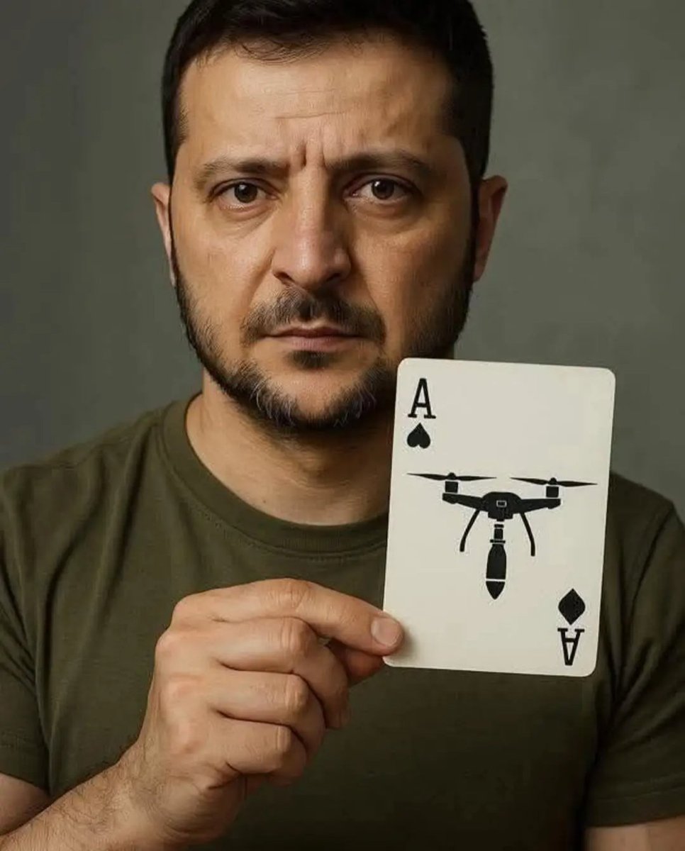 The man who has more than just cards ... 

He has integrity &amp; resilience + intelligence, both intellectually &amp; on an emotional level. 

He has all the cards. 

❤️

#ZelenskyyWarHero all day every day ❤️‍🔥👑