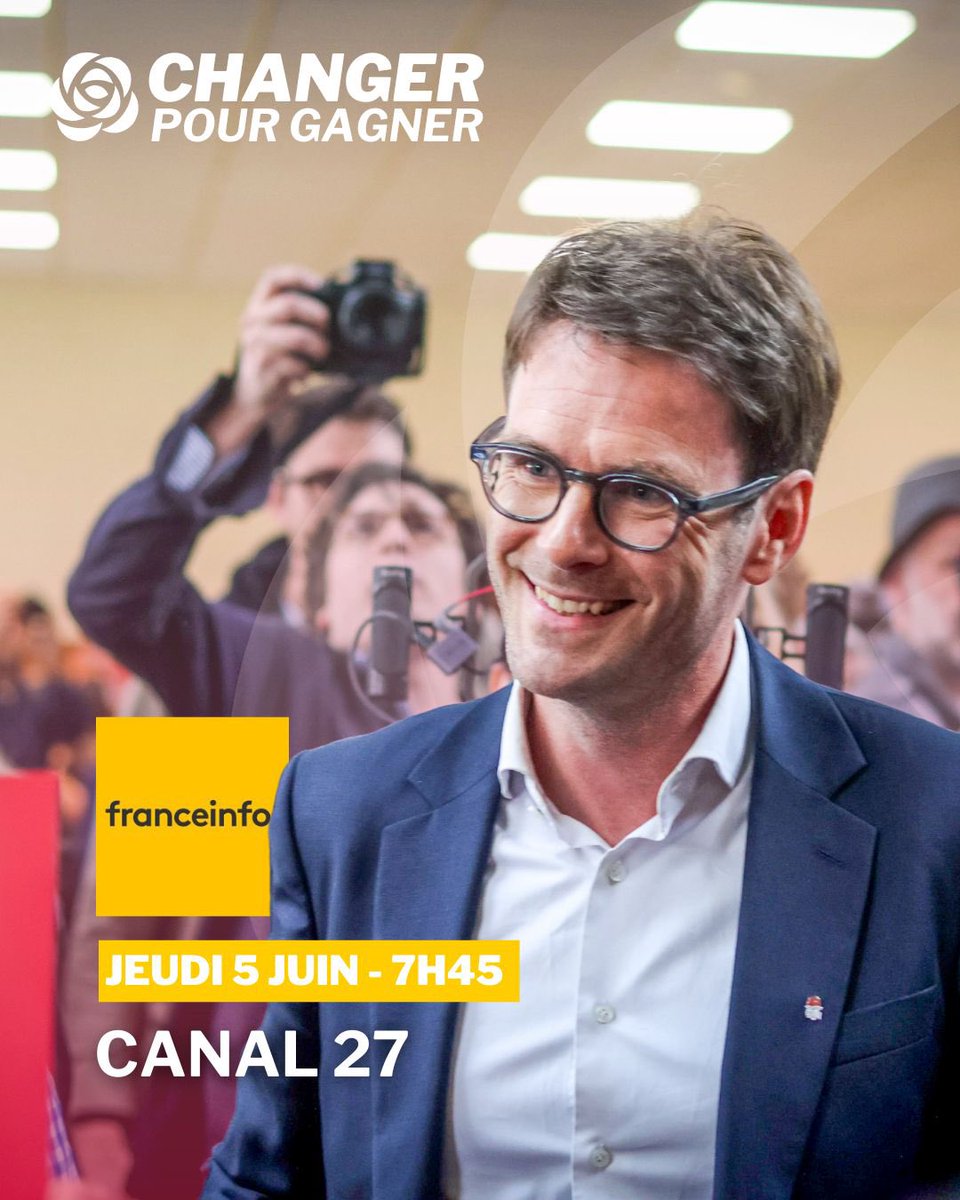 Je serai ce matin sur France Info Tv, pour parler du #CongresPS. Aujourd’hui, en allant voter, nous pouvons changer le <a href="/partisocialiste/">Parti socialiste</a> ! Allons voter !