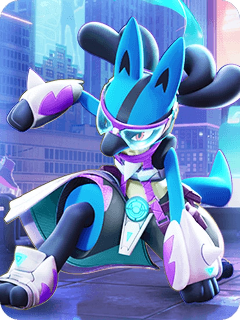 ポケモン UNITE ユナイト ルカリオ アクリルスタンド アクリルキーホルダー