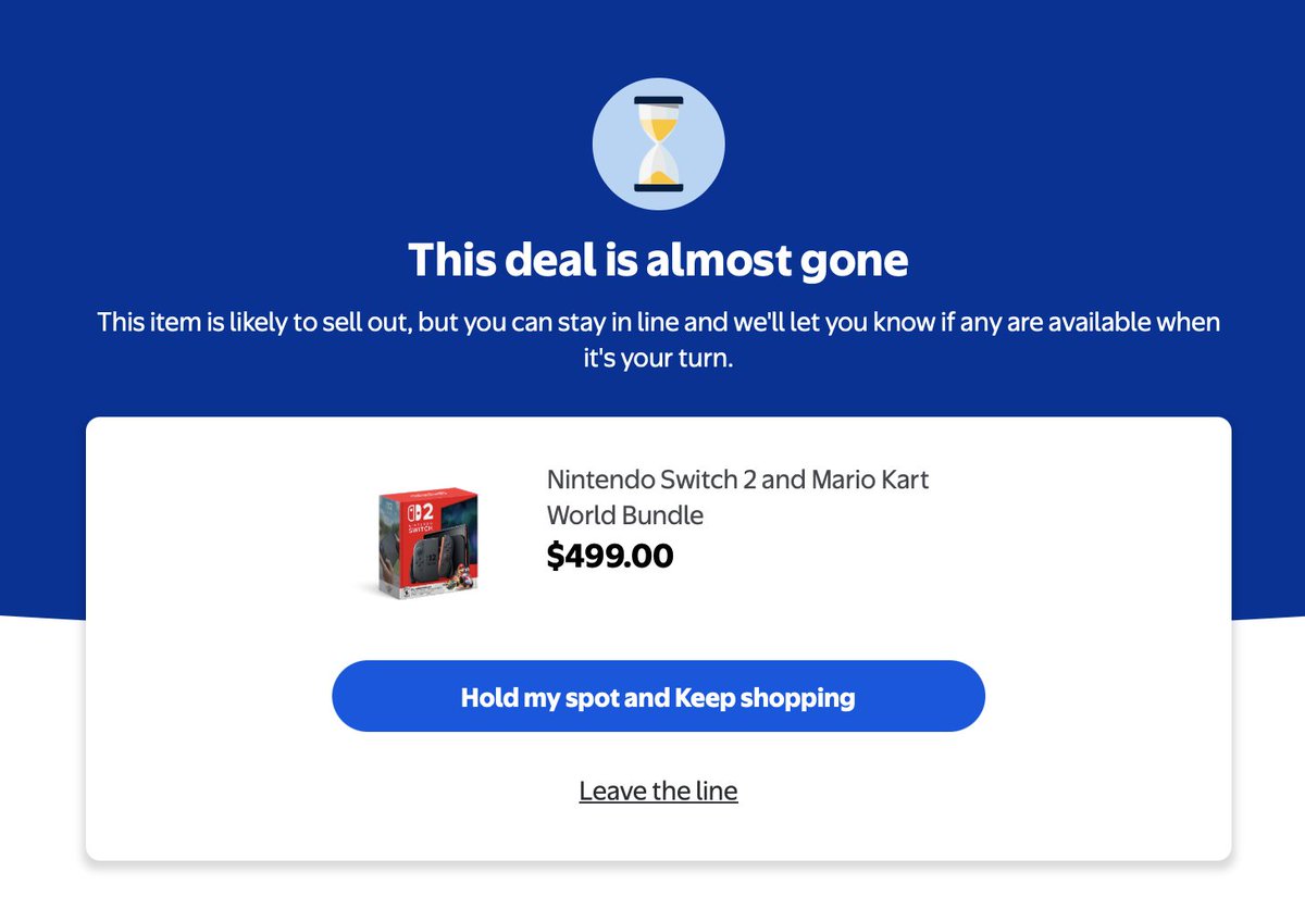 Switch 2 IN STOCK at Walmart with this link: bit.ly/43XvGNH #ad