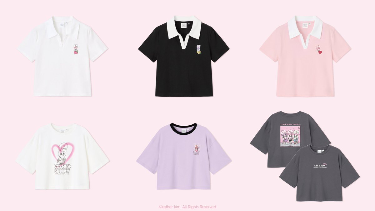 esther bunny GUコラボ GU】エスターバニーと初コラボ！愛おしすぎる限定デザインに注目♡ | ViVi