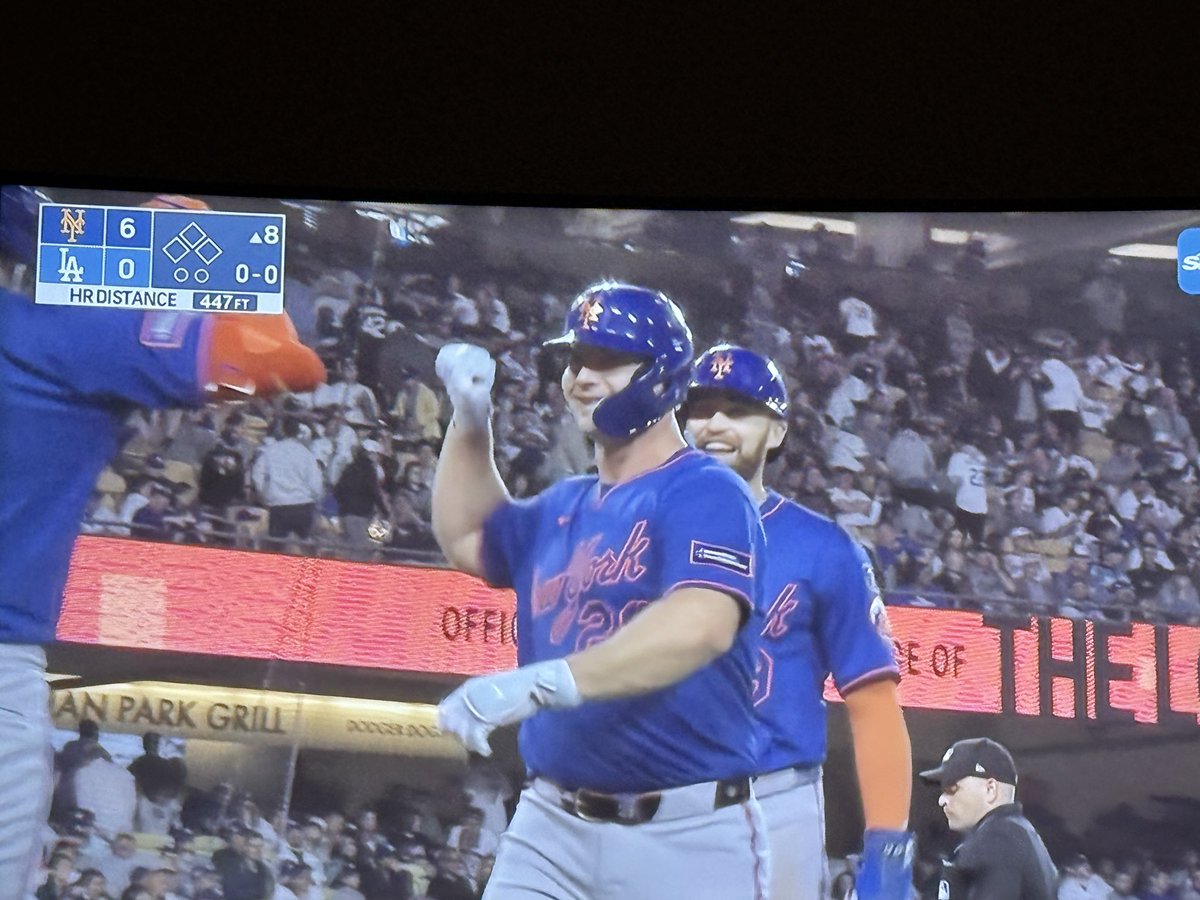 PETE… SEE YA!!! Second HR of the night!! 5 RBI’s