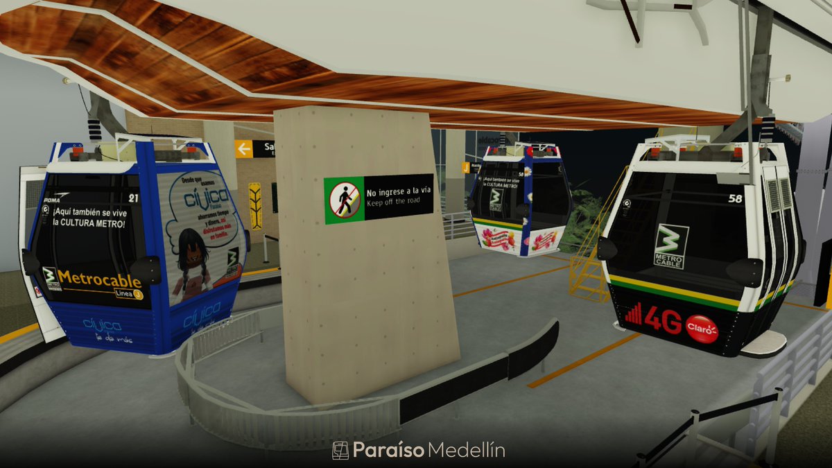 Paralevel - Transporte Público en Roblox tweet media