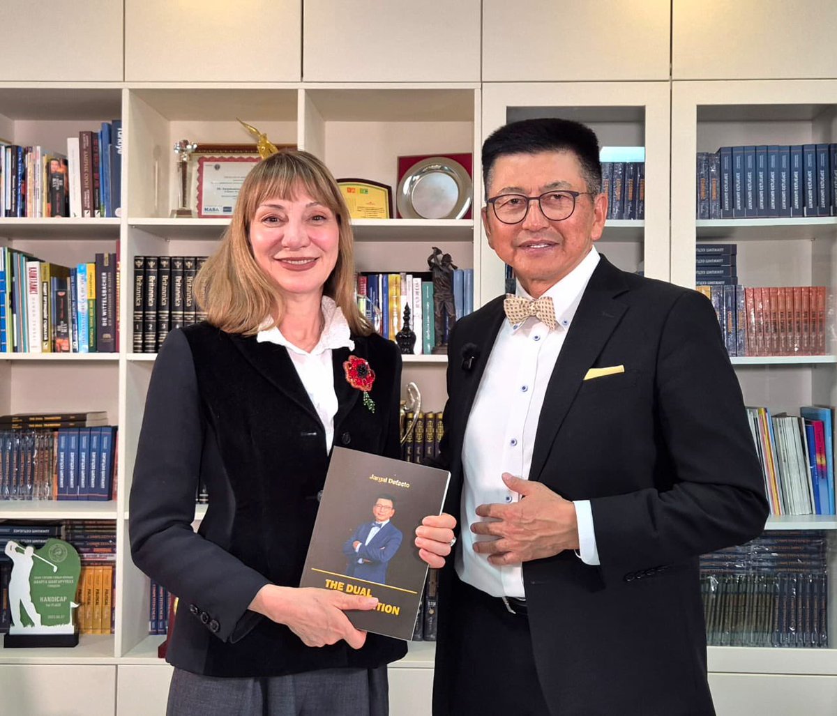 Matilda Dimovska (@matildadimovska) on Twitter photo Great to speak w/ <a href="/jargal_defacto/">Jargal Dambadarjaa</a> for an interview on human development (<a href="/HDRUNDP/">Human Development</a>) & the role of AI in shaping our shared future in the 🌍 & in #Mongolia🇲🇳. As the report reminds us: it’s not what AI can do, but what we choose to do with it. Stay tuned for the full conversation. Great to speak w/ <a href="/jargal_defacto/">Jargal Dambadarjaa</a> for an interview on human development (<a href="/HDRUNDP/">Human Development</a>) & the role of AI in shaping our shared future in the 🌍 & in #Mongolia🇲🇳. As the report reminds us: it’s not what AI can do, but what we choose to do with it. Stay tuned for the full conversation.