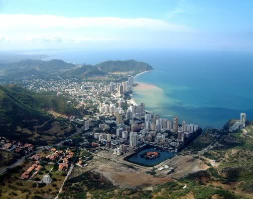 Vista panorámica de Santa Marta. Disfrute esta bella fotografía 

Por: Alejandra Otero #ColombiaMagnífica