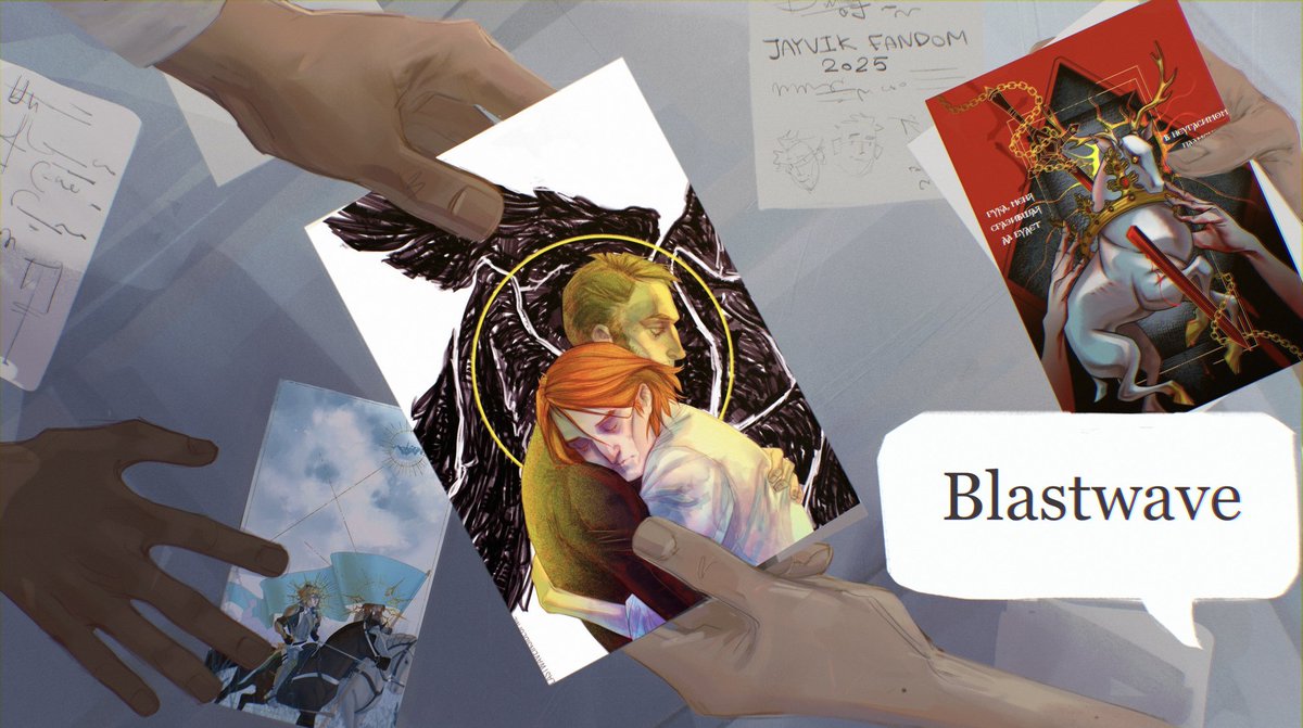 jayvik25's tweet image. Умелый мастер графики, укротитель линий и штрихов — Blastwave!
Яркие плакаты, увлекательные визуальные новеллы, коллажи погружающие в мрачно-сентиментальную атмосферу — все на страничках соцсетей и #ФБ25
⚙️archiveofourown.org/users/blastwav…
⚙️@blastwaveinside
⚙️vk.com/blastwaveinsid…