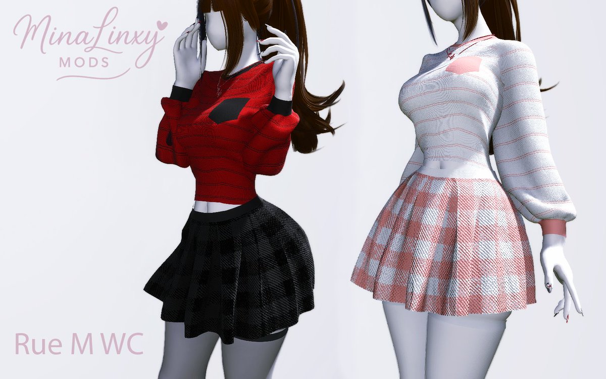MinaLinxy's tweet image. mod from scratch im pretty proud of ;-; xivmodarchive.com/modid/139211