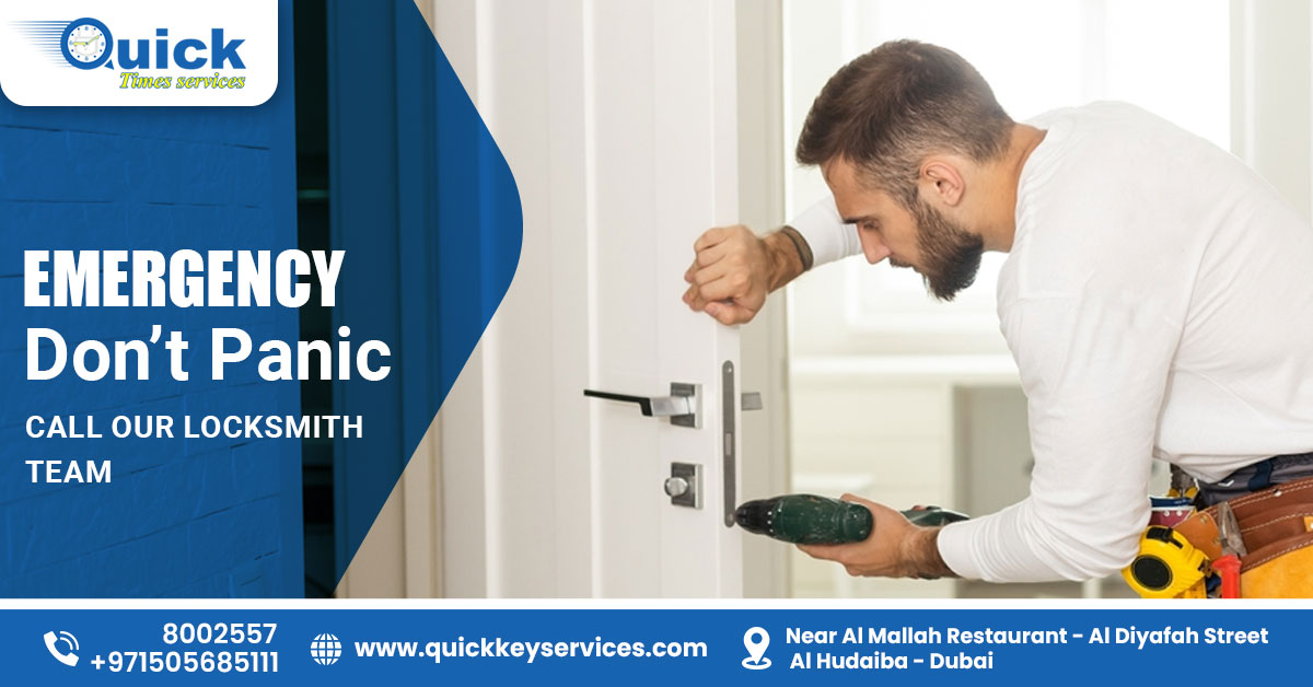 QTSLockmith's tweet photo. Whether you’re locked out or dealing with a broken lock, our emergency locksmiths are ready 24/7. Trust Quick Times Service to respond fast and fix it right
#LocksmithEmergency #FastLockHelp #24HrLocksmithDubai #QuickTimesService #EmergencyServices #DubaiLockIssues #UrgentLockFix https://t.co/Nn3K2KGc1M